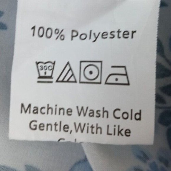 TDDPSSHOP Women's Floral Boho Blouse With Tassle Size Medium - Picture 5 of 6